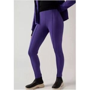 NWT ATHLETA Glacier Snow Skinny Ski Pant Noble Blue (Purple) Womens Size 8